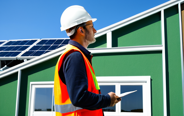 건축 실무에서의 자기 계발 노하우 - Modern Architect at Work**

A professional architect, fully clothed in appropriate business attire, ...