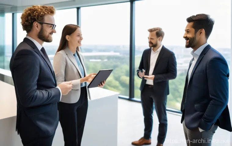 건축 실기 시험 대비 예상 문제 분석 - **Prompt:** A thoughtful architect, a woman in her early 30s with her hair tied back, stands by a la...