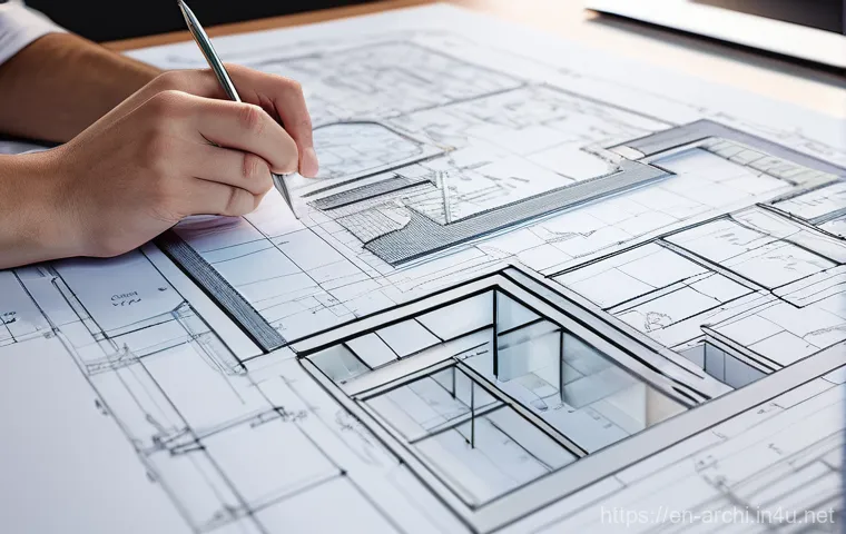 건축 실기 시험 최종 준비 체크리스트 - **A Modern Architect Student's Study Nook:**
    A vibrant, diverse architect student in their late ...
